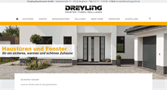 Desktop Screenshot of dreyling-gmbh.de